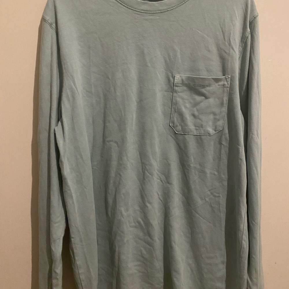 Men's Green Long Sleeve Shirt